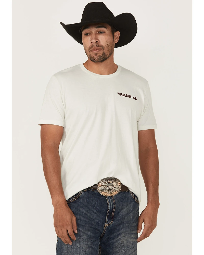 RANK 45® Men's Untamed Cowboy Short Sleeve Graphic T-Shirt