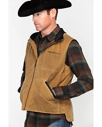 Outback Trading Co. Men's Sawbuck Oilskin Zip-Up Vest