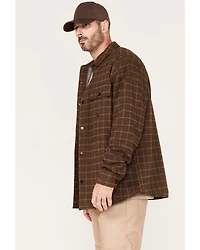 Hawx Men's Sherpa Lined Shirt Jacket