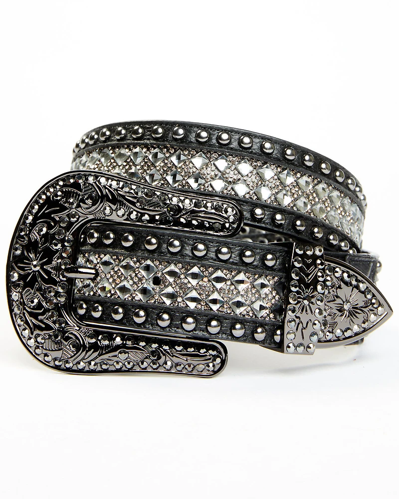 Wonderwest Women's Rhinestone Belt