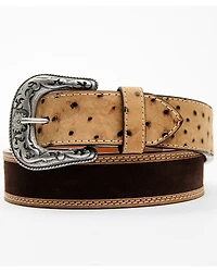 Roper Women's Ostrich Tab Basic Belt