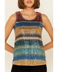Tasha Polizzi Women's Natasha Sequins Tank Top