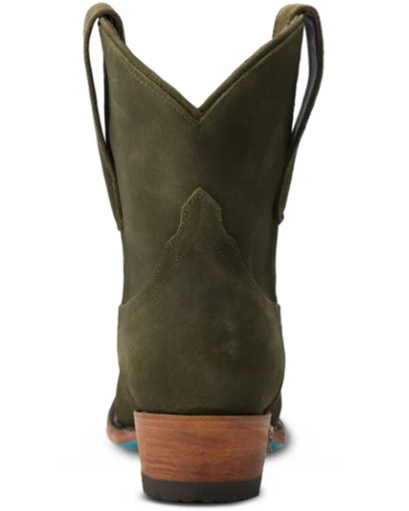 Lane Women's Emma Jane Suede Western Booties