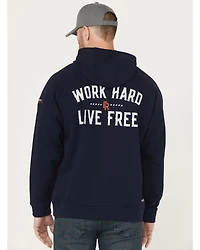 Ariat Men's FR Durastretch Work Hard Live Free Hooded Sweatshirt