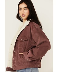 Levi's Women's 90's Corduroy Sherpa Lined Trucker Jacket
