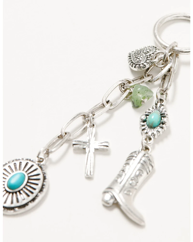 Shyanne Women's Linear Dangle Charm Earrings