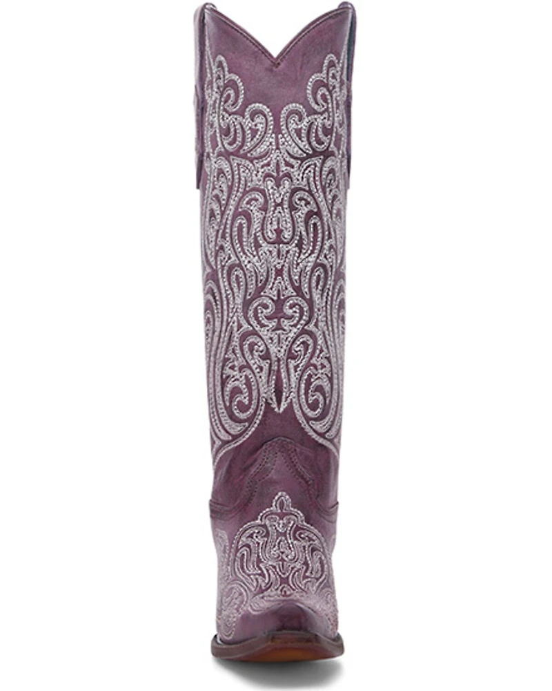 Corral Women's Glow the Dark Tall Western Boots - Snip Toe