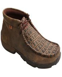 Twisted X Men's Work Chukka Driving Mocs - Alloy Toe