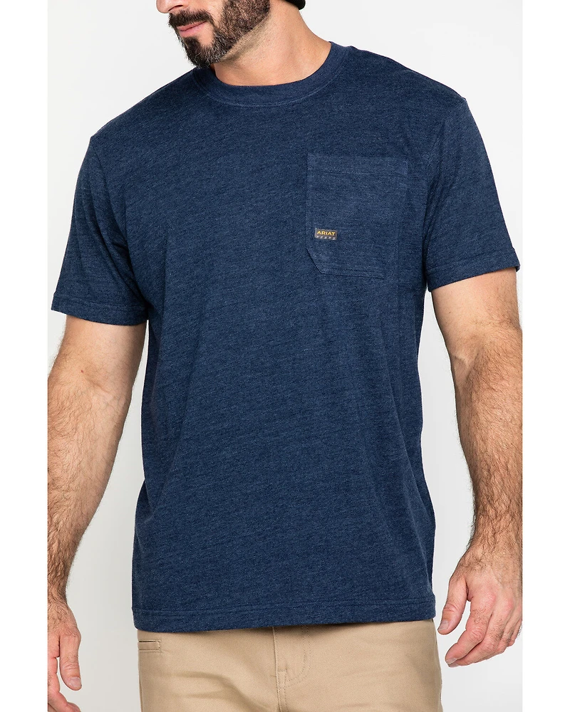 Ariat Men's Rebar Cotton Strong American Grit Work T-Shirt