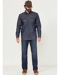 Ariat Men's FR M4 Medium Wash Relaxed Basic Bootcut Jeans