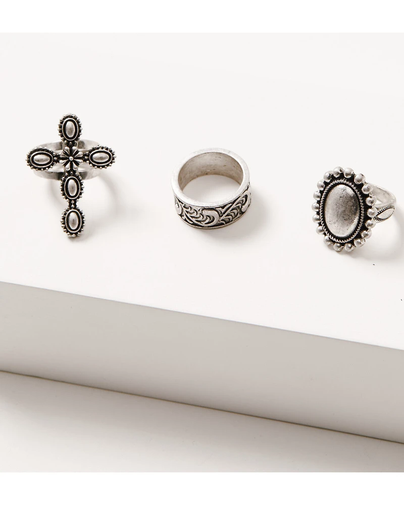 Shyanne Women's Shiloh Ridge Ring Set - 3 Piece