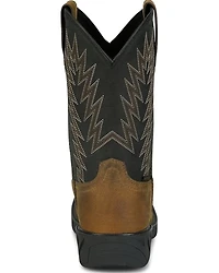 Justin Men's Taskmaker Pull-On Work Boots - Steel Toe