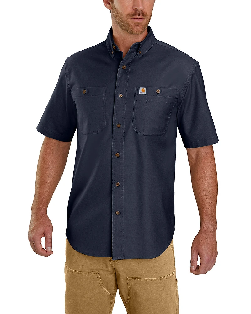 Carhartt Men's Rugged Flex® Rigby Short Sleeve Work Shirt - Tall