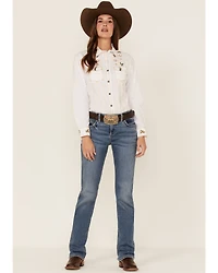 Tasha Polizzi Women's Jackson Embroidered Western Shirt