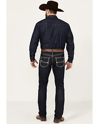 Rock & Roll Denim Men's Dark Wash Rifle Reflex Skinny Stretch Jeans