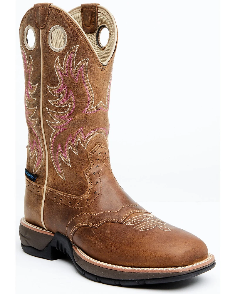 Shyanne Women's Xero Gravity Waterproof Lite Western Performance Boots - Broad Square Toe