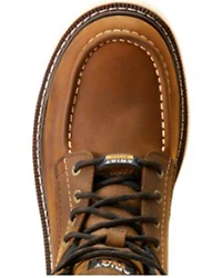 Ariat Men's Rebar Lift 6" Lace-Up Waterproof Work Boots - Moc Toe