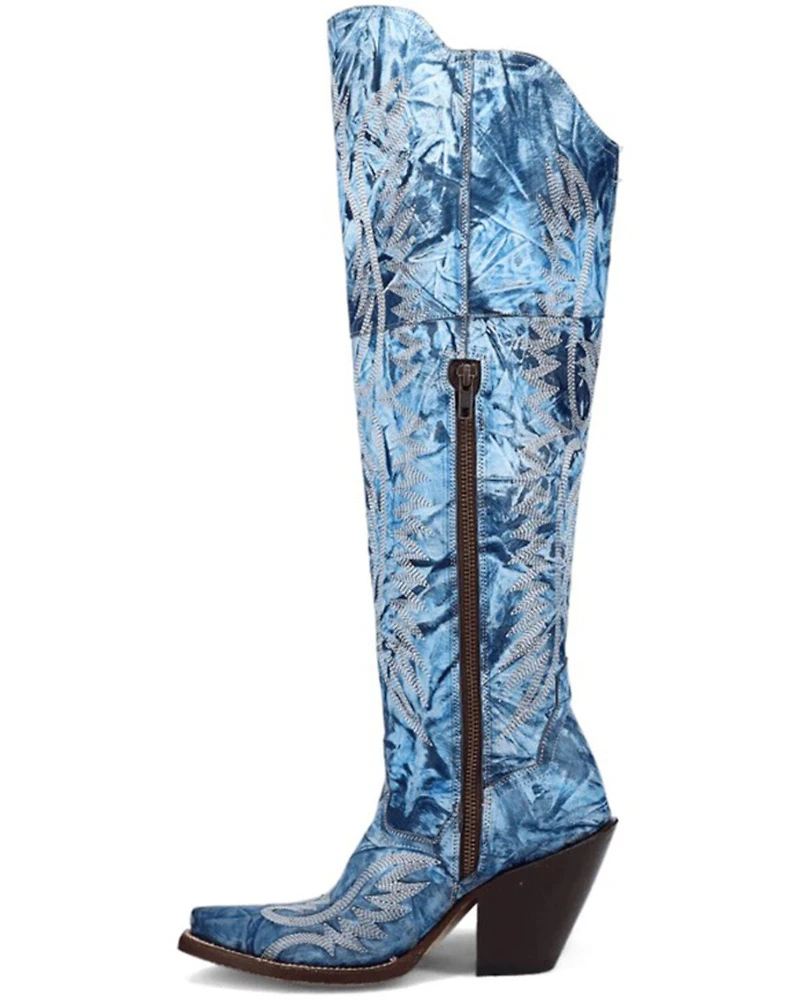 Dan Post Women's Moxie Tall Western Boots - Snip Toe