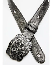 Idyllwind Women's Cordero Longhorn Buckle And Star Cutout Belt