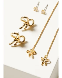Shyanne Women's Bow Earring Set - 6 Piece