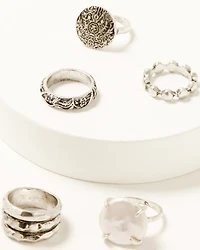 Shyanne Women's Gemma Ring Set - 5 Piece