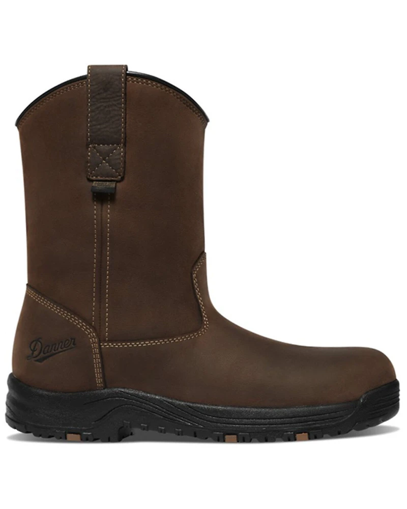 Danner Men's 10" Caliper Wellington Work Boots - Aluminum Toe