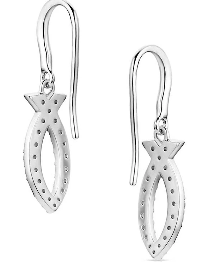 Montana Silversmiths Women's Graceful Waters Earrings