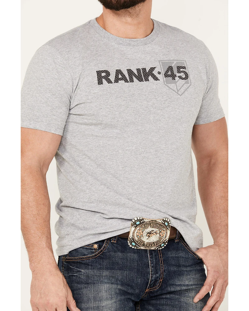 RANK 45® Men's Logo Short Sleeve Graphic T-Shirt