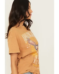 Cleo + Wolf Women's Emerson Eagle Short Sleeve Graphic Tee