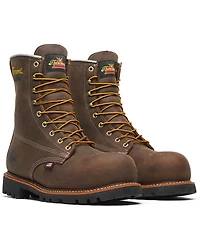 Thorogood Men's 8" Crazy Horse Waterproof Work Boots - Composite Toe