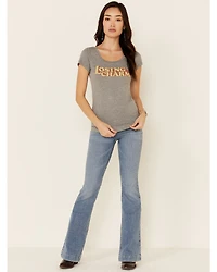 Idyllwind Women's Losing Charm Trustie Short Sleeve Graphic Tee