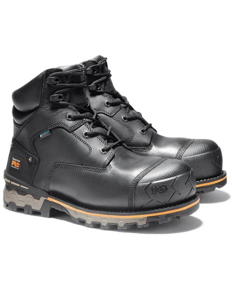 Timberland PRO Men's 6" Boondock Waterproof Work Boots - Composite Toe