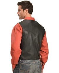 Scully Men's Lamb Leather Vest