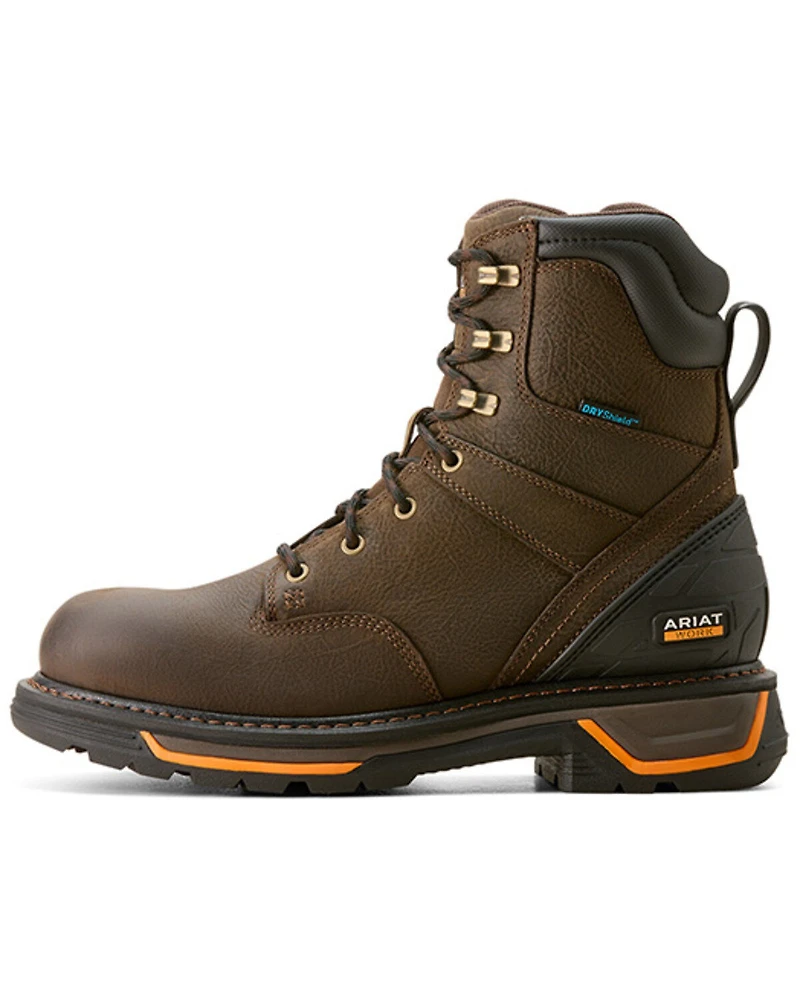 Ariat Men's 8" Big Rig Waterproof Work Boots - Soft Toe