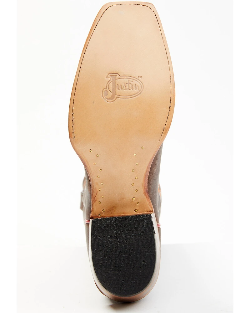 Justin Men's Brindle Western Boots - Square Toe