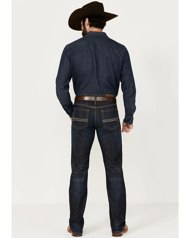 Cody James Men's Night Hawk Wash Jackson Slim Straight Stretch Denim Jeans - Tall