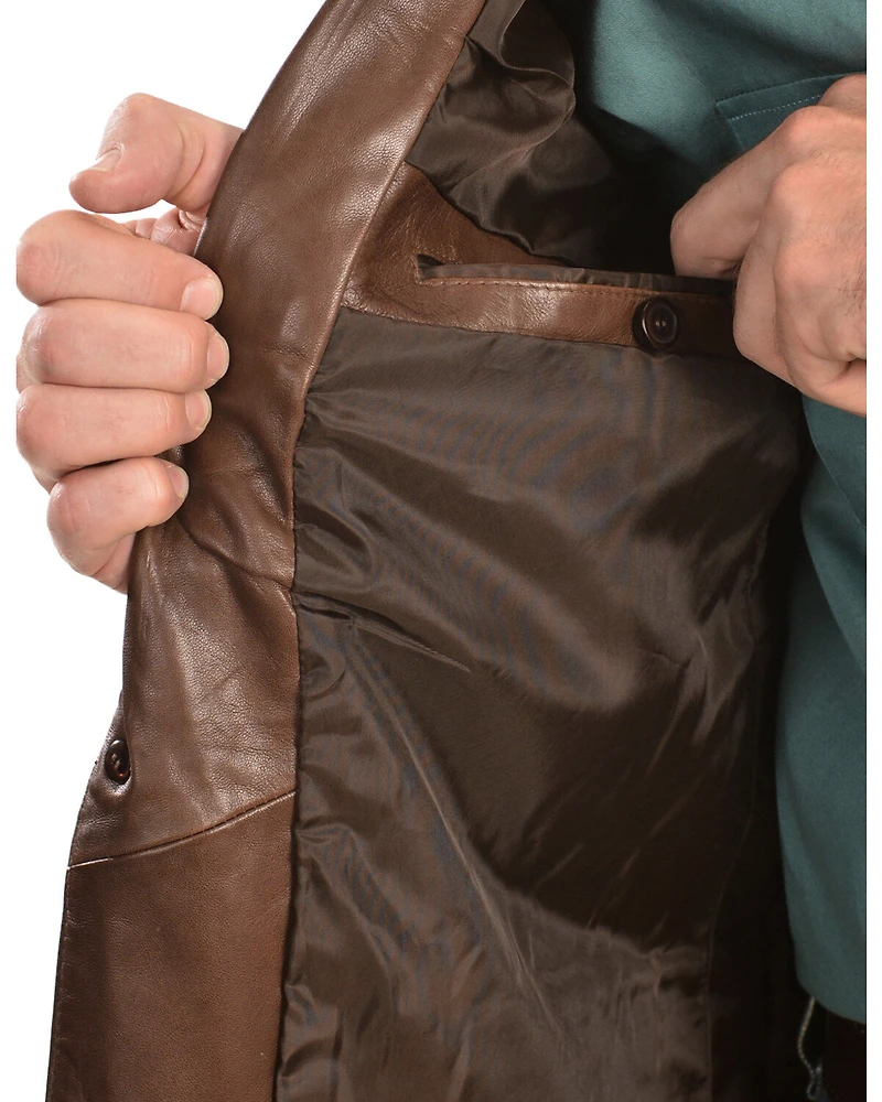 Scully Lamb Leather Blazer - Reg