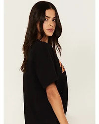 Wrangler Women's Est 1947 Fire Logo Graphic Girlfriend Tee