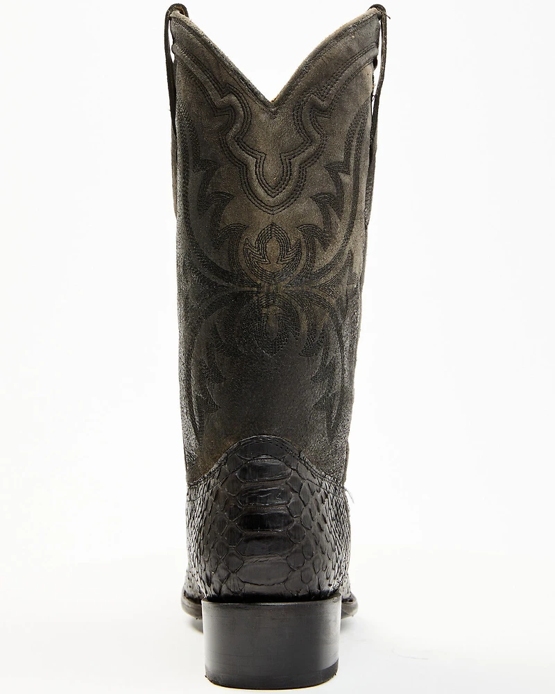 Corral Men's Exotic Python Western Boots - Square Toe