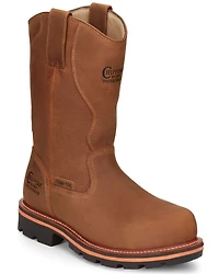 Chippewa Men's Thunderstruck Blonde Pull On Waterproof Nano Work Boots - Composite Toe