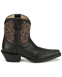 Justin Vintage Women's Isabella Western Booties - Snip Toe