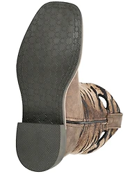 Smoky Mountain Girls' Safari Western Boots - Broad Square Toe