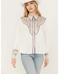 Shyanne Women's Blocked Western Shirt