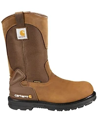 Carhartt Men's Waterproof Wellington Pull On Work Boots - Round Toe