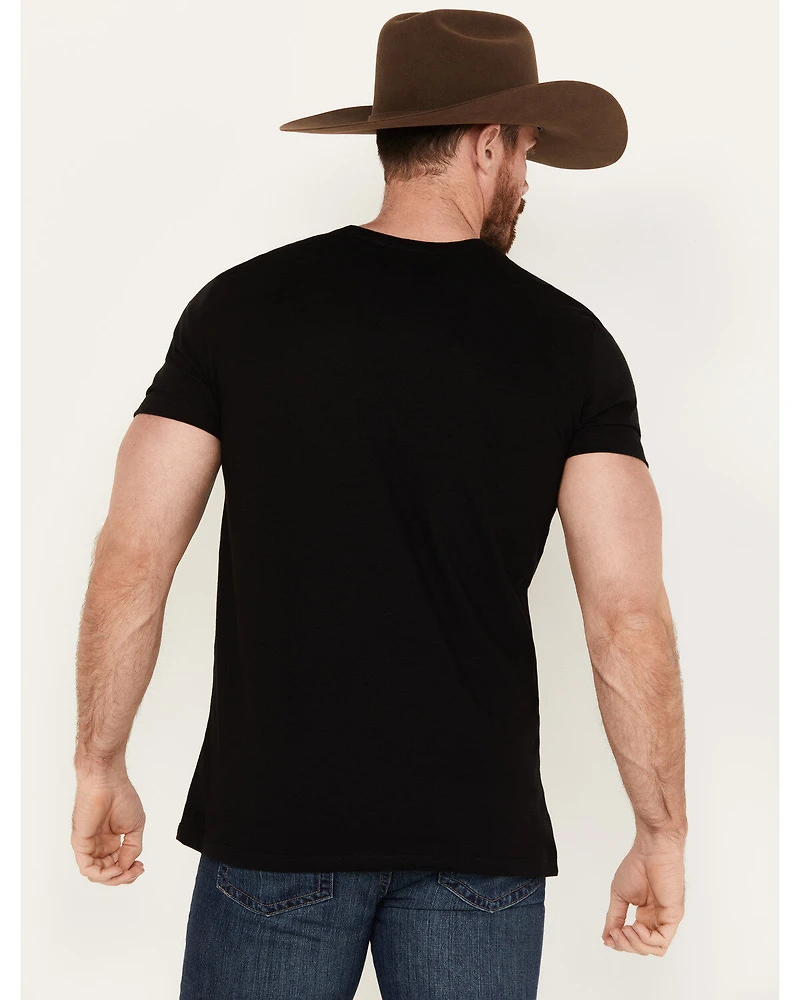 Moonshine Spirit Men's Country Bolt Short Sleeve Graphic T-Shirt