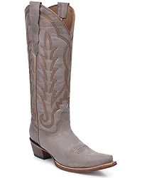 Circle G Women's Embroidered Tall Western Boots - Snip Toe