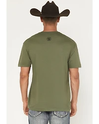 Smith & Wesson Men's Empowering Americans  Badge Short Sleeve Graphic T-Shirt