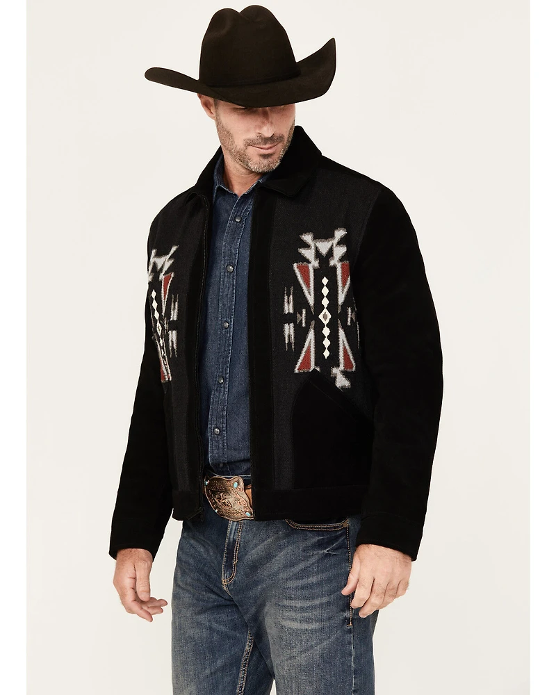 Moonshine Spirit Men's Puebla Suede Zip Jacket