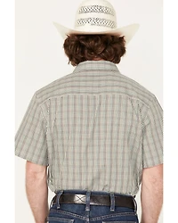 Gibson Men's Cedar Small Plaid Button-Down Western Shirt