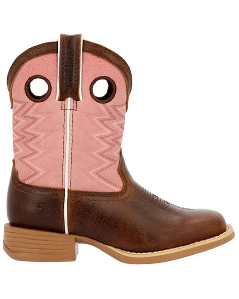 Durango Boys' Lil' Rebel Pro Western Boots - Broad Square Toe